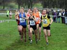 850 Beth Potter, 835 Hannah Walker, in orange Rosie Smith and 853 Jessica Coulson senior and under-23 women  2012 McCain Liverpool Cross Challenge.